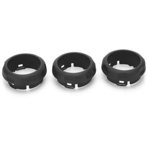 3pcs bouton de commutateur de climatisation couvre anneaux de remplacement pour Land Rover Discovery 4 / Sport (1/5)