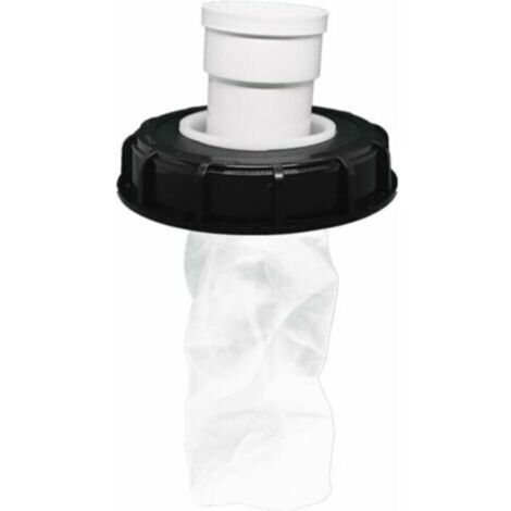Filtre de couvercle IBC - Filtre à eau de pluie - En nylon lavable - Avec couvercle - 165 mm - 245 mm - Filtre à eau - Accessoire pour réservoir d'eau de pluie (165 mm, vertical) (1/4)