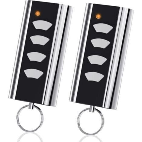 2 pièces télécommande Garage pour Normstahl Entrematic RCU 433-4K, RCU 433-2K, EA433 2KM, EA433 2KS, Compatible avec Crawford Normstahl 433,92 Rolling Code télécommande Garage (1/5)