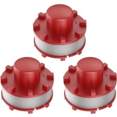 Einhe-ll 3405096 Lot de 3 bobines pour débroussailleuse GE-CT 36/30 LI E SOLO, AGILLO 36/255 BL, AGILLO 18/200 2 mm de diamètre 8 m de long (1/5)