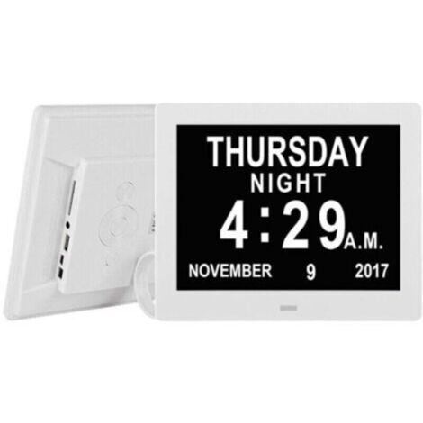 Kit Moteur de Mouvement d'Horloge à Couple Élevé - Mécanisme avec Arbre Long et Aiguilles de 8 Pouces (20cm) - pour Horloges Murales jusqu'à 630mm - DIY Réparation/Remplacement (1/4)