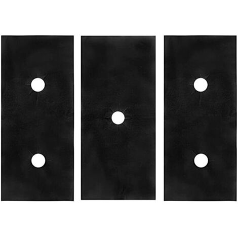 Lot de 3 tapis de protection pour poêle, lavables et réutilisables (1/4)