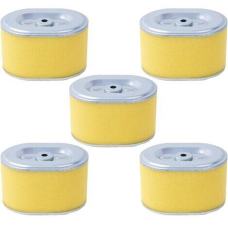 Lot de 5 filtres à air pour Honda GX160, GX200, GX140, GX100, GX110, GX120, filtre à air ADEFOL avec préfiltre, pièces de rechange professionnelles pour moteurs 5 CV, 5,5 CV et 6 CV. (1/5)
