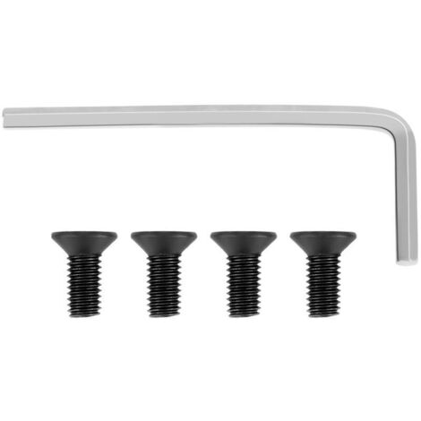 4 PièCes Guidon de Scooter Vis Du Tube Fourche avec PoignéE Hexagonale Kits Rechange pour M365 Es2 Accessoires (1/4)