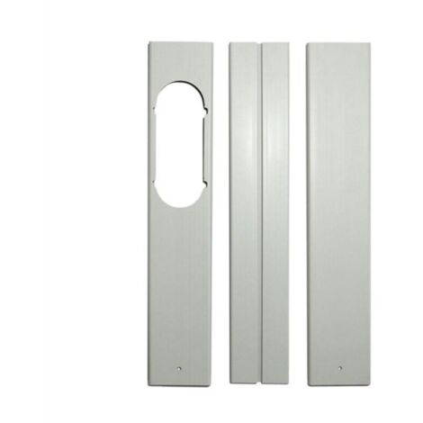 3 PièCes Plaque de Kit FenêTre Portable RéGlable pour Accessoires Climatiseur Fixation Climatiseur-55CM (1/4)