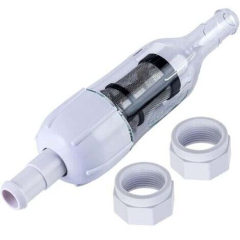 Ensemble de nettoyage de piscine 48-080 avec 2 écrous de tuyau d'alimentation D15 le filtre en ligne Zodiac Polaris 48-080 et remplace l'écran de filtre Universal Wall Fitting (UWF) 6-504-00 (1/5)