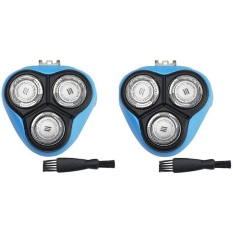 2X Tête de Rasoir Rechange pour Blate Frame AT750 AT890 PT 860860866 AT758 710725 Lame Rasoir, Bleu (1/4)
