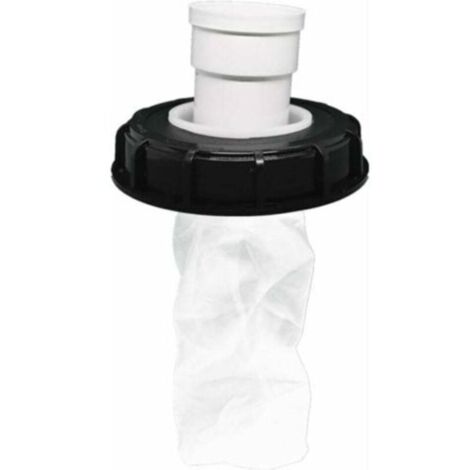 Filtre de couvercle IBC - Filtre à eau de pluie - En nylon lavable - Avec couvercle - 165 mm - 245 mm - Filtre à eau - Accessoire pour réservoir d'eau de pluie (165 mm, vertical) (1/4)