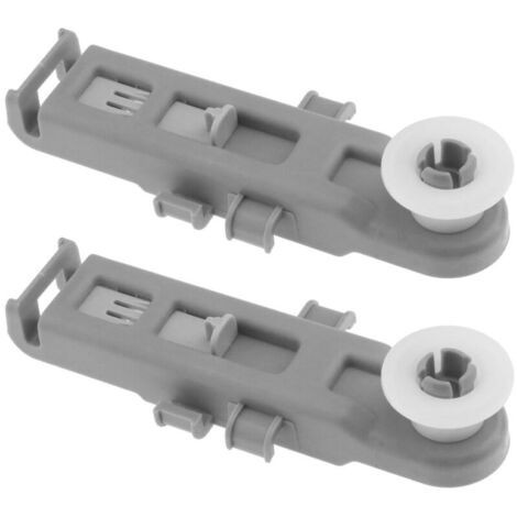 Lot de 2 roues de panier de lave-vaisselle compatibles avec Whirlpool compatibles avec Kenmore Compatible avec les pièces de rouleau de panier supérieur Maytag W10888592 8575281 AP6036019 (1/5)