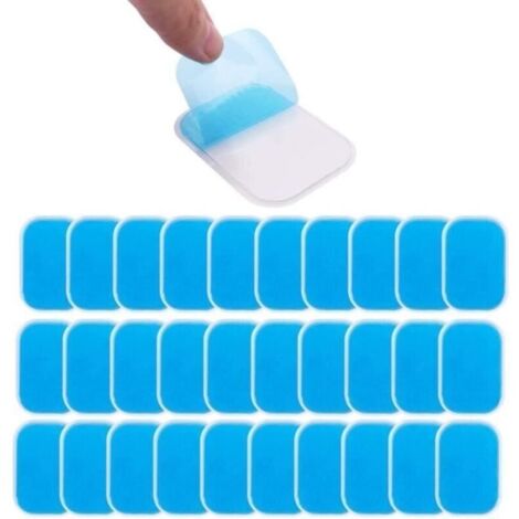Gels d'électrostimulation - 2021 - Patchs de Gel de Remplacement - 60PCS - Abdominaux - Mixte (1/4)