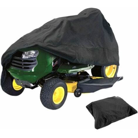 (183x137x117 cm) Housse de protection imperméable pour tondeuse autoportée - Protection UV - pour tracteurs de jardin (1/5)