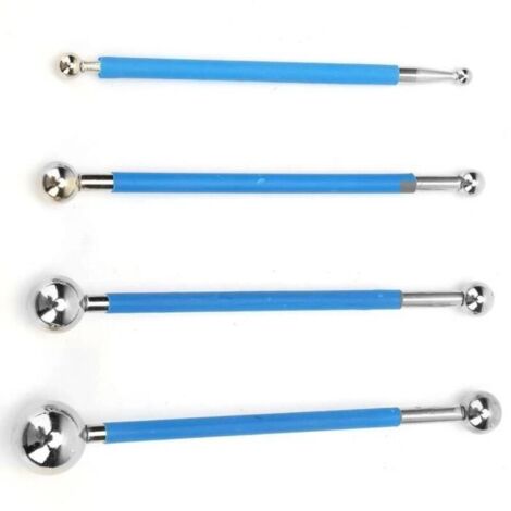 Kit D'outils De Calfeutrage à Double Extrémité,Réparation De Coulis De Carrelage à Billes Pressées Acier,Réparation De Joints De Sol (1/4)