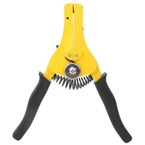 Pince à Dénuder Automatique Outil de Dénudage de Câble 0.9/1.25/2.0/3.5/5.5mm - Jaune (1/4)