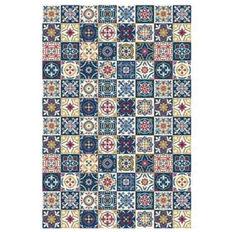 (45x200cm-couleur03)Papier Peint de carrelage auto-adhésif 45 x 200 cm PVC Style Moderne Stickers Autocollant Muraux Étanche Décoration (1/4)