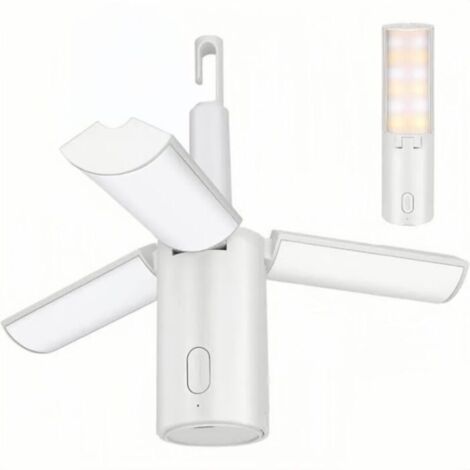 Lampe Camping - 4000mAh Lampe Camping Rechargeable - Pliable Lanterne Camping - Lumiere Camping avec 3 Modes Luminosité (1/5)