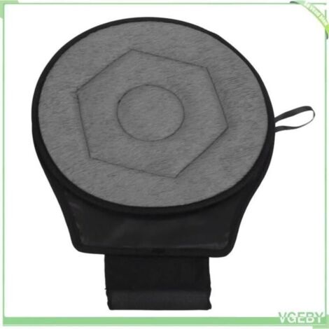 Coussin de Voiture Rotatif 360 Degrés Géométrique Forme Rhombique Confortable pour Siège Auto (1/4)