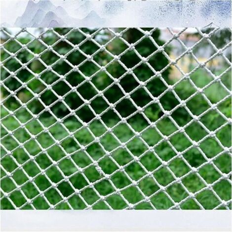 1×10m Filet de Sécurité en Filet Protection Anti-Chute Fenêtres Balcon Corde Solide Durable Empêcher Chutes