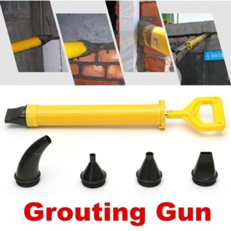 Mortier Pistolet Brique Pointage Grouting Coulis de Ciment Applicateur Outil (1/4)