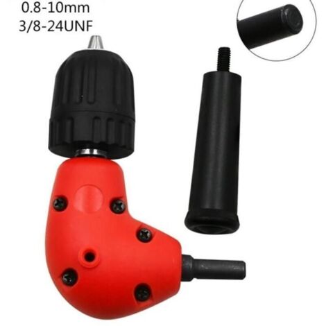 Perceuse électrique à 90 degrés cintreuse à angle droit perceuse à angle de 90 degrés - tête en plastique d' une seule pièce (1/4)