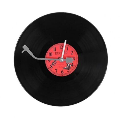 Horloge murale Ultra-silencieuse Horloge Vinyle Record Personnalité Horloge Murale Café Horloge Murale (1/4)
