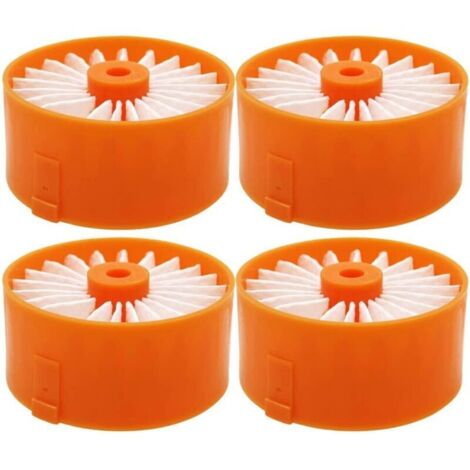 Filtre pour aspirateur sans pour SCHWARZ + DECKER POWERSERIES pour outils de remplacement pour BSV2020G Accessoires de balayeuse (lot de 4 unités) (1/5)