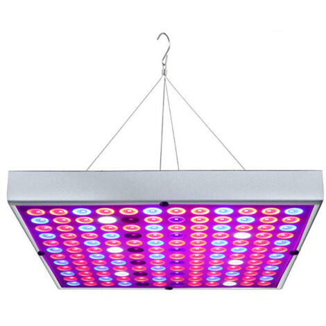 Lampe de croissance LED à spectre complet 45W, 144 perles LED, adaptée aux fleurs, aux graines, à l'hydroponie et à la croissance des légumes, 85-265V. (1/5)