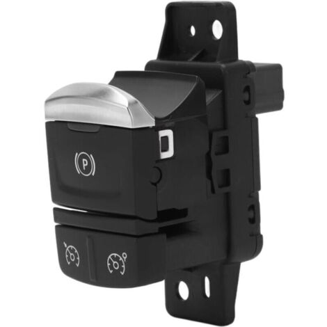 Commutateur de Frein à Main de Voiture, Bouton de Commutation de Frein à Main Électronique 363216544R Remplacement Haute Sensibilité (Noir) (1/5)