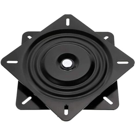 Table Tournante de Chaise Pivotante, Plateau Tournant Roulement à Billes, Plateau Tournant à Roulement à Billes à 360 °, pour Tabourets Tables Étagères TV (Max 100Kg) (1/5)