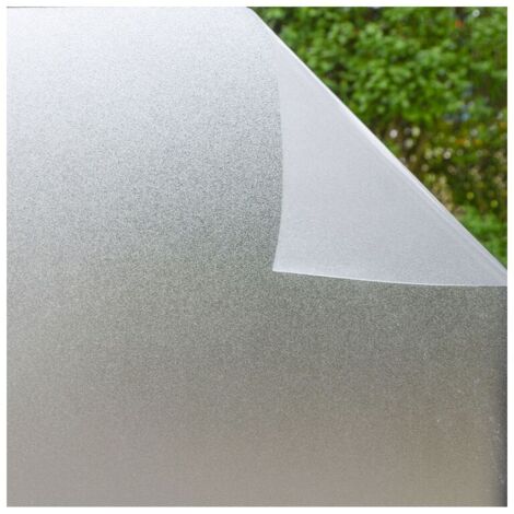 Film pour Fenêtre 50x200cm autoadhésive statique verre dépoli Lait (1/3)
