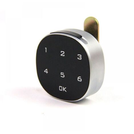Cadenas à combinaison numérique en alliage de zinc – Clavier tactile – Réglage de mot de passe de 1 à 15 chiffres – Installation facile (1/4)