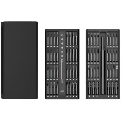 63 en 1 Mini kit de tournevis de précision Kit d'outils de réparation magnétique électronique (1/5)