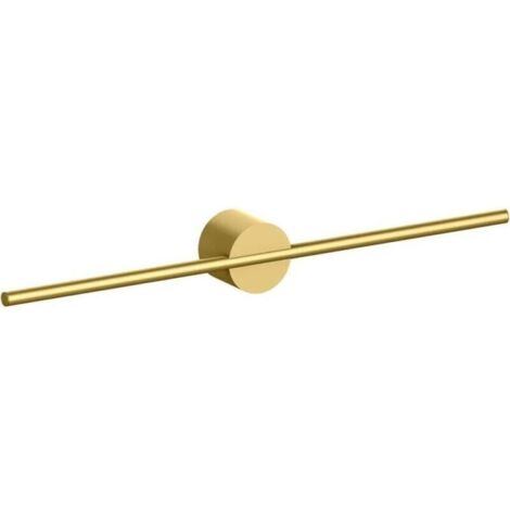 40CM Porte Serviette - Porte-Serviettes Mural en Aluminium - étagère Serviette - Ajustable - Brossé - Or - pour Salle de Bain, Cuisine, Salle de Bain (1/5)