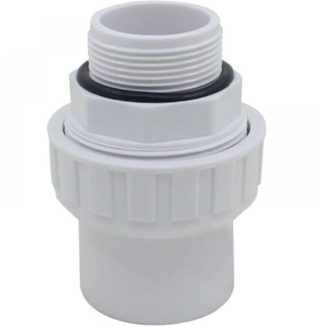 Raccord union joint mixte pvc à visser x a coller embout fileté pvc pression manchon pompe filtre a sable piscine joint torique