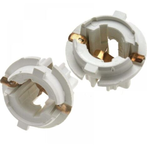 2pcs Support de Douille Ampoule Lampe de Feu Arrière P21W Compatible pour Voiture Série 7 X3 X5 63216943036 (1/4)