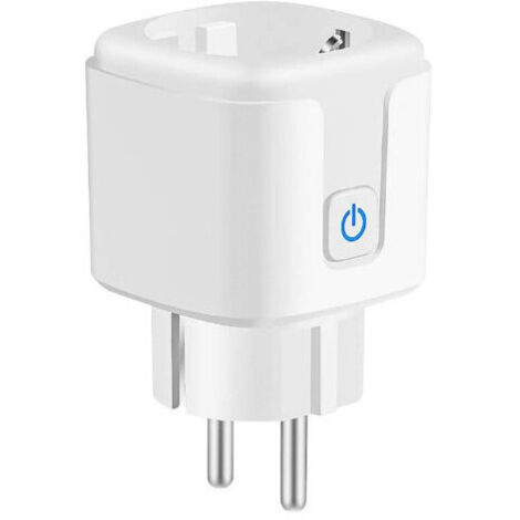 Prise intelligente Wifi 16A avec mesure de puissance AI voix téléphone portable télécommande prise européenne(1 Pièces) (1/5)