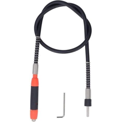 Outils rotatifs à arbre flexible, mandrins de câble d'extension de perceuse flexibles, accessoires à arbre flexible pour la gravure, le meulage et le polissage (1/5)