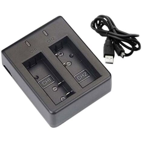 Double chargeur pour Eken H9 H9r et Sjcam Sj4000 Sj 4000 Sj5000 (1/5)