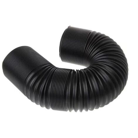 ID réglable : tuyau d'admission de 63 mm/2,5 pouces Tuyau d'admission d'air froid turbo universel pour voiture Kit de tuyau d'induction flexible Noir Longueur de 25 cm à 1 m (1/5)