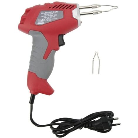 Pistolet à Souder 180W 200℃ Kit de Pistolet à Souder électronique à Température Réglable pour Bijoux, Bricolage à la Maison, Réparation de Circuits Imprimés, Prise UE 220‑240V (1/5)