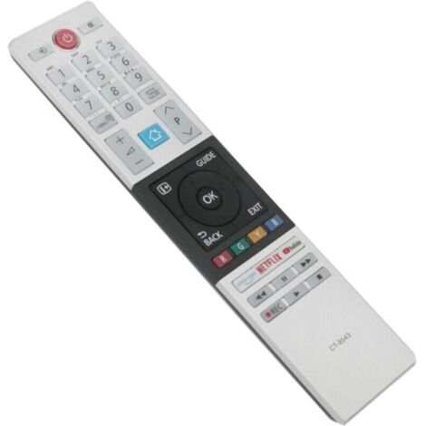 CT-8543 Télécommande de remplacement-RC42151P 30101775 Télécommande pour Toshiba TV 32W2863DG 32W2863DA 40L2863DG 43V5863DG 43B6863DG 49L2863DG 49U6863DG 49V5863DG 55V5863DG 55U7863DA (1/4)
