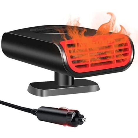 Chauffage de Voiture, 12V 150W Dégivreurs pour Pare-Brise Auto, Ventilateur de dégivrage portatif, l'air et Allume-Cigare pour Toutes Les Voitures (1/5)