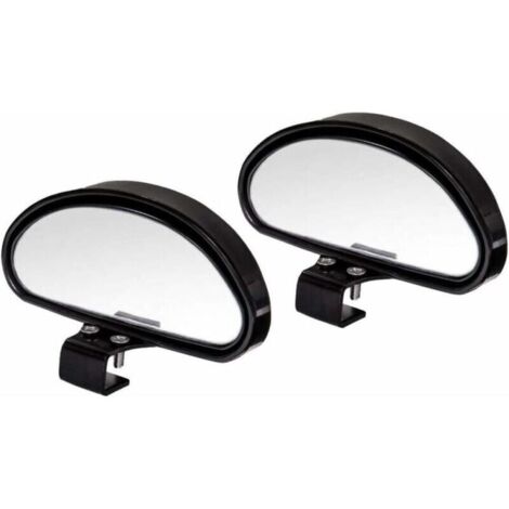 Retroviseur Conduite Accompagnée Retroviseur Angle Mort Miroir D'angle Mort RéTroviseur Conduite Accompagnée pour Tous Les Voitures- Miroir Convexe Angle réglable (2Pcs-A) (1/5)