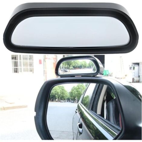 Lot de 2 Miroir D'angle Mort, Miroir D'angle Mort Pour Rétroviseur, Miroir D'angle Mort Voiture Grand Angle, Rétroviseur Auxiliaire De Voiture, Mirror Universel Angle Morts, Pour Tous Les Voitur (1/5)