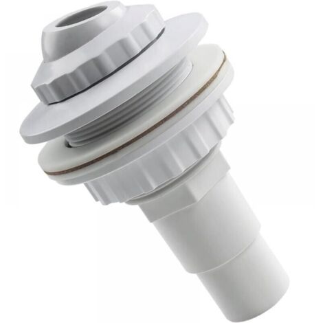 Buse d'entrée de piscine, buse d'entrée pour piscines à parois en acier, buse de retour avec tête pivotante, arroseur de piscine, raccord de tuyau 32 mm/38 mm, accessoire de piscine