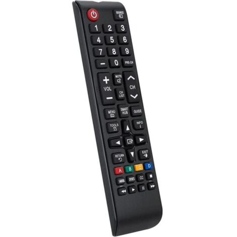 Télécommande Universelle pour Samsung Smart TV BN59-01303A,Télécommande Samsung TV de Remplacement Compatible Smart TV LCD LED HDTV 3D TV,Télécommande Universelle Samsung pour télécommande Sam (1/4)