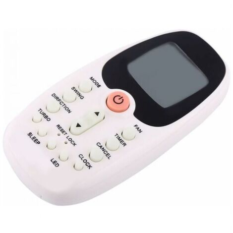 Télécommande universelle pour climatiseur Midea, Komeco, R06/BGE, R09B/BGE, R09B/BGCE, R06/BG, R09C/BGE (1/5)