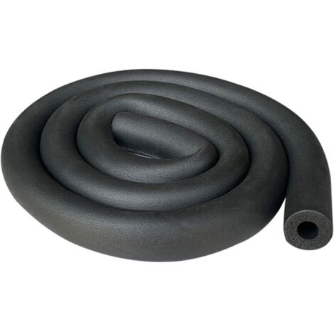 Tube isolant pour tuyau de chauffage, diamètre 32 mm, isolation de tuyau de 1,8 m pour tuyau de chauffage et de climatisation (noir, 32 mm)