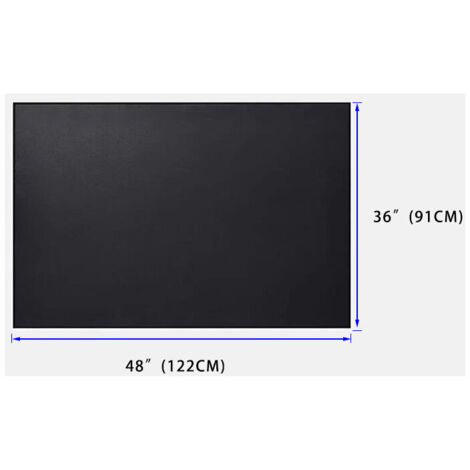 Tapis de gril, protection de sol, base antidérapante, lavable, 122 x 91 cm, anthracite (1/5)