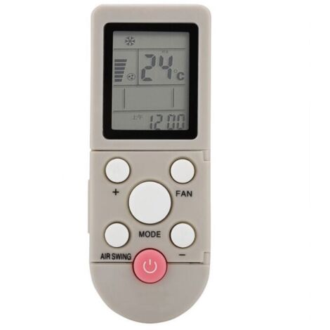 AUX YKRf 001 Télécommande de climatiseur ABS universelle pour YKRf 09R/010 f 06 YKr f 016E (1/5)