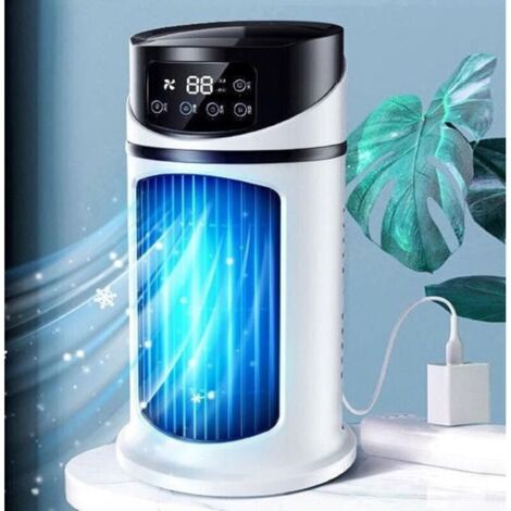 Climatiseurs portables, refroidisseurs d'air domestiques multifonctions sans pales pour le bureau, la maison, le camping et les voitures (1/5)